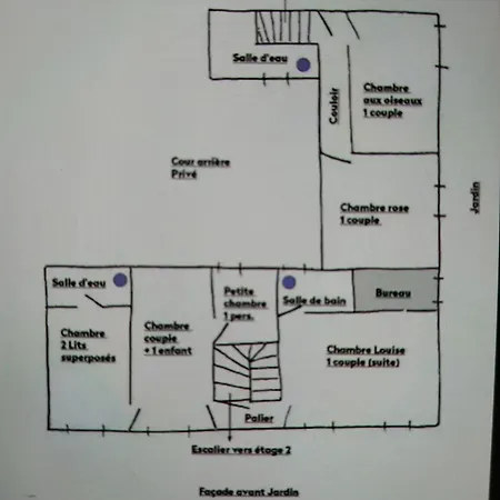 Maison Familiale Au Coeur Du Cotentin 발로뉴